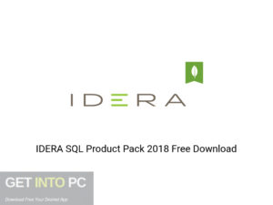 IDERA SQL Product Pack 2018 Offline Installer Download-GetintoPC.com