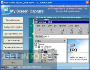Namtuk My Screen Capture Direct Link Download-GetintoPC.com
