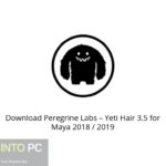 Download Peregrine Labs – Yeti Hair 3.5 for Maya 2018 / 2019