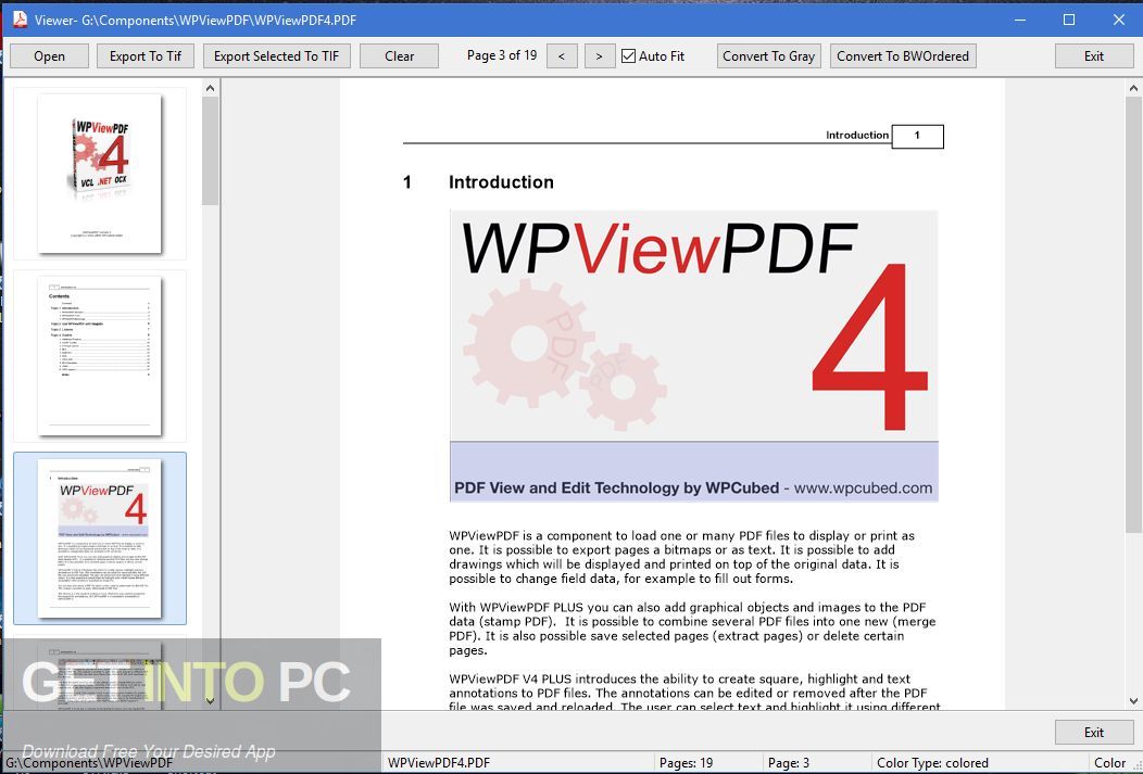 WPCubed WPViewPDF Direct Link Download 