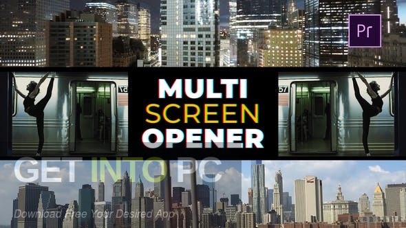 VideoHive - Multi Screen Minimal Openers Free Download