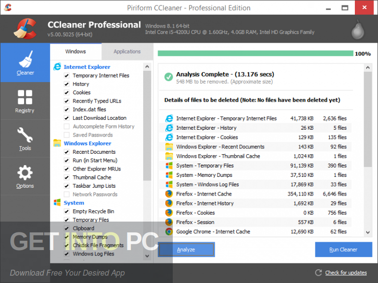 CCleaner Professional Plus 2020 Offline Installer Download