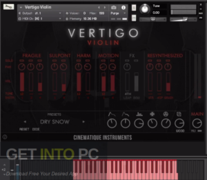 Cinematique Instruments Vertigo Violin (KONTAKT) Latest Version Download-GetintoPC.com