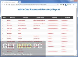 All In One Password Recovery Pro Enterprise Latest Version Download-GetintoPC.com