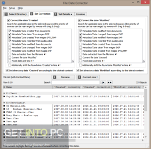 Infonautics File Date Corrector Free Download-GetintoPC.com