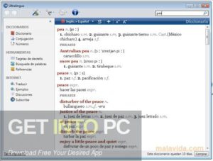 Ultralingua Dictionary Direct Link Download-GetintoPC.com