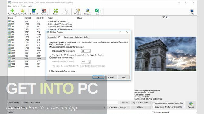 NCH Pixillion Image Converter Plus 2020 Latest Version Download