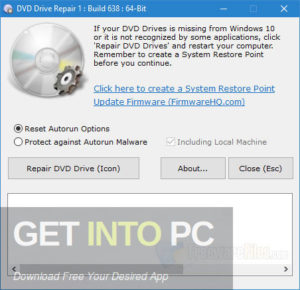 DVD Drive Repair Direct Link Download-GetintoPC.com