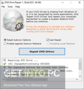 DVD Drive Repair Latest Version Download-GetintoPC.com