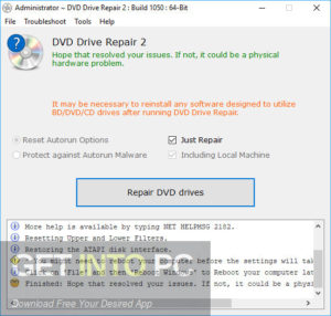 DVD Drive Repair Offline Installer Download-GetintoPC.com