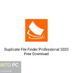 Duplicate File Finder Professional 2020 Free Download