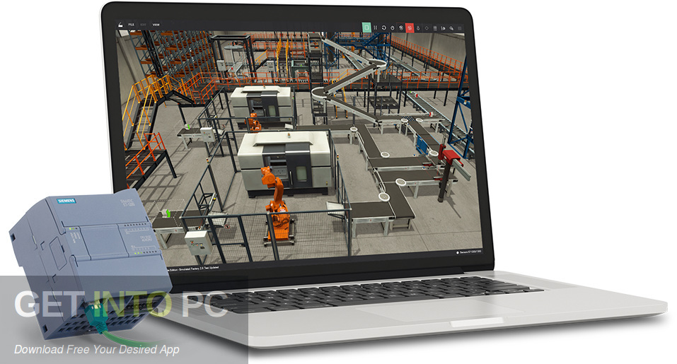 Factory IO 3D PLC Simulator Free Download-GetintoPC.com
