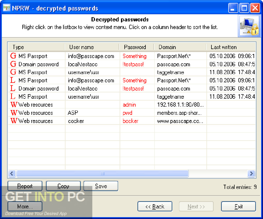 Passcape Network Password Recovery Wizard Latest Version Download-GetintoPC.com