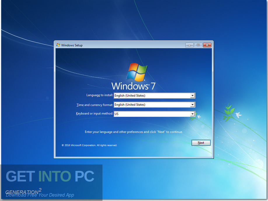 Windows 7 Ultimate 32 64 Bit Updated Aug 2020 Screenshot 1-GetintoPC.com