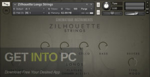 Cinematique Instruments Zilhouette Strings (KONTAKT) Direct Link Download-GetintoPC.com