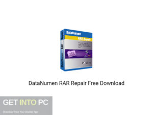DataNumen RAR Repair Free Download-GetintoPC.com
