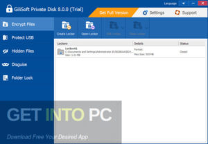 GiliSoft Private Disk Direct Link Download-GetintoPC.com