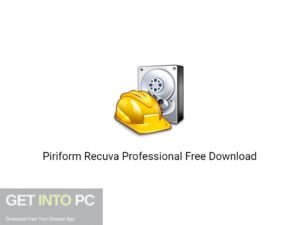 Piriform Recuva Professional Free Download GetIntoPC.com