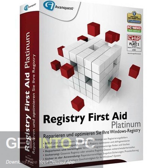 Registry First Aid Platinum Free Download