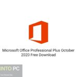 Microsoft Office Professional Plus October 2020 Free Download