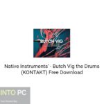 Native Instruments’ – Butch Vig the Drums (KONTAKT) Free Download