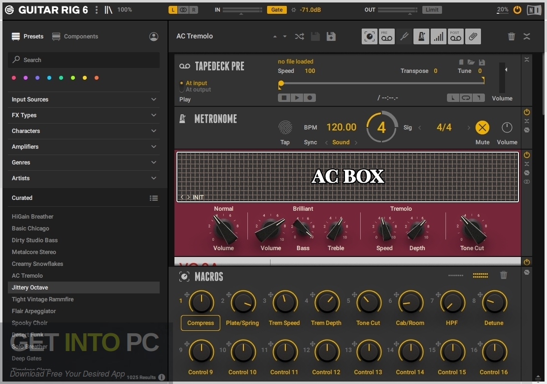 Guitar Rig 6 Pro 6.4.0 for apple download free