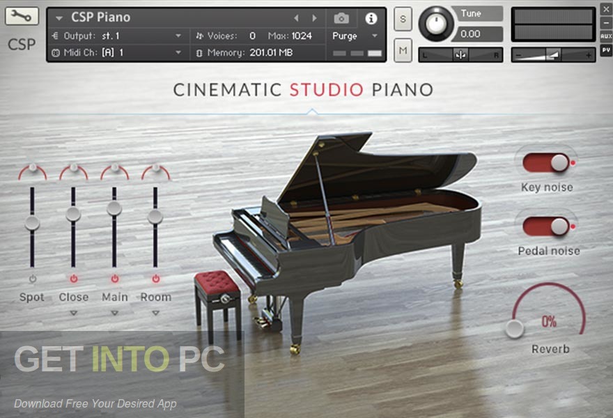 the Cinematic Studio - the Piano (KONTAKT) Offline Installer Download