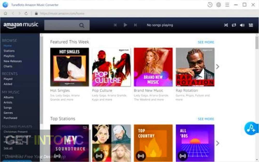 TunePat Amazon Music Converter Premium Direct Link Download-GetintoPC.com
