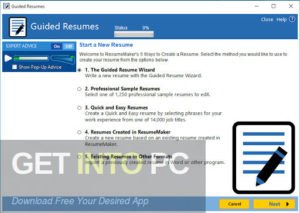 ResumeMaker Professional Deluxe 2021 Direct Link Download-GetintoPC.com