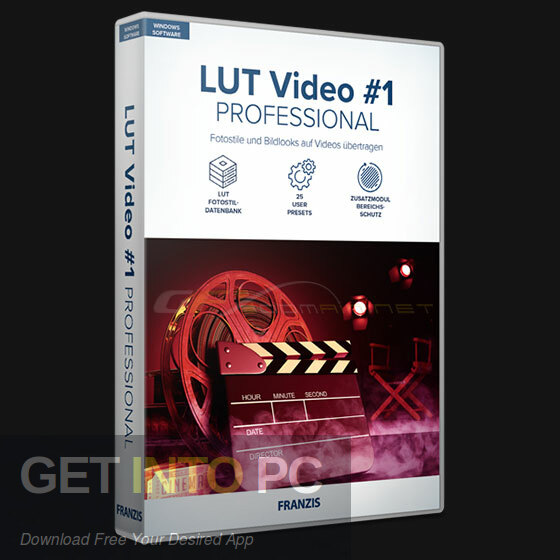 Download Franzis LUT Video Professional Free Download