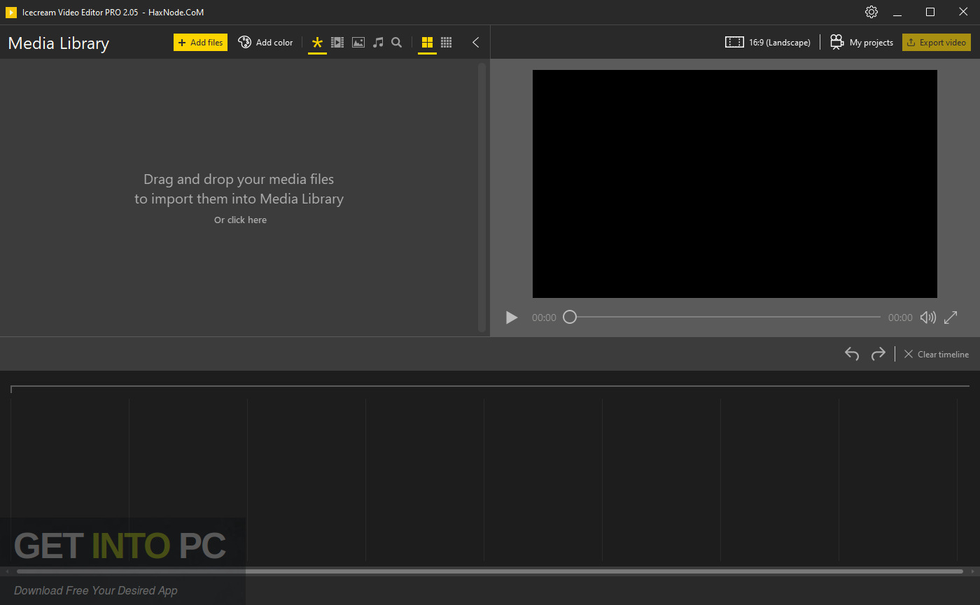 Icecream Video Editor PRO 3.11 for mac download