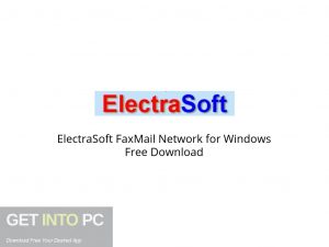 Network ElectraSoft FaxMail for Windows Free Download - GetintoPC.com