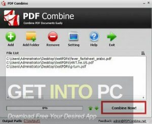 PDF Combine Offline Installer Download-GetintoPC.com