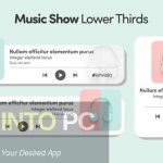 VideoHive – Music Show Lower Thirds AEP Free Download