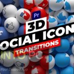 VideoHive – 3D Social Icons Transitions for Premiere Pro MOGRT Free Download