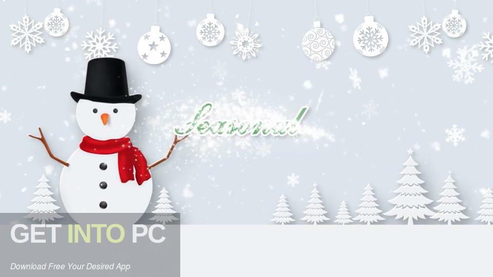 Download VideoHive - Christmas Wishes Text
