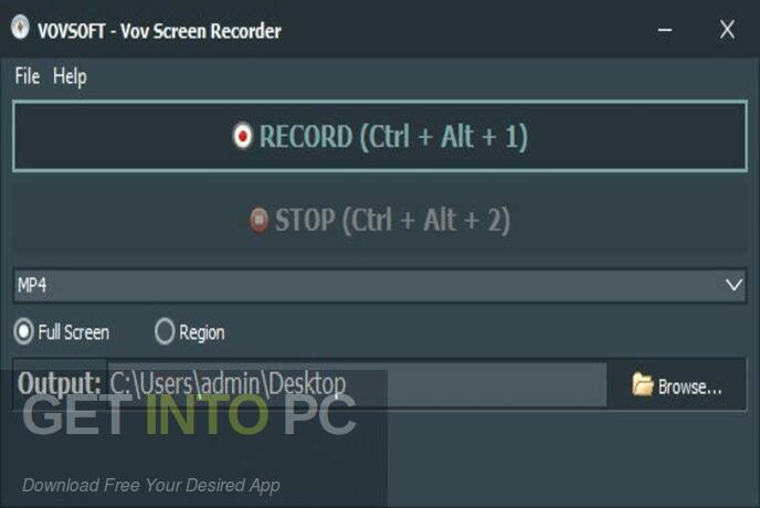 Download VovSoft Screen Recorder 2022 Free Download