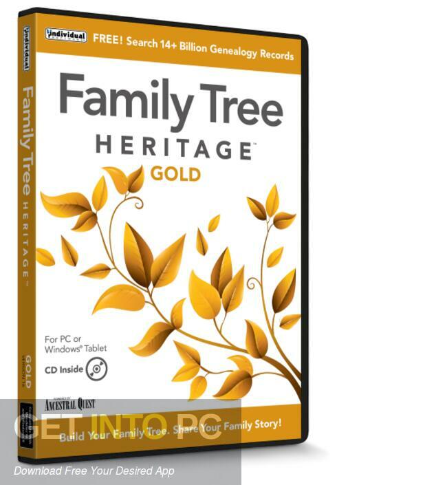 Download Family Tree Heritage Gold 2022 Free Download
