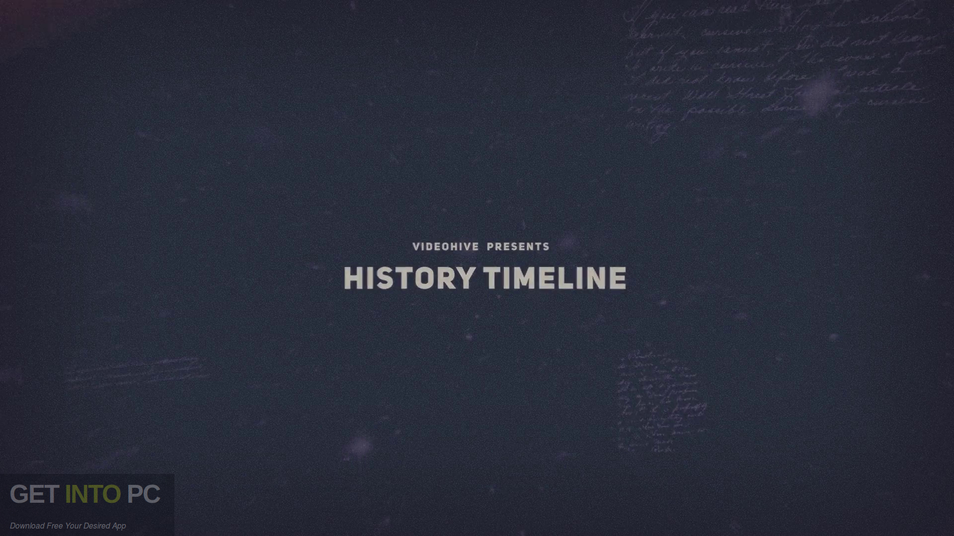 Download History Timeline [AEP] Free Download