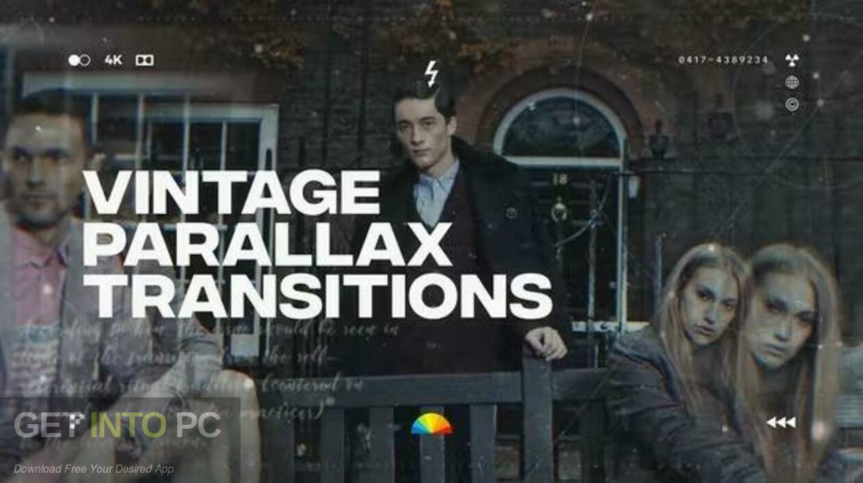 Download Parallax Vintage Transitions [AEP] Free Download