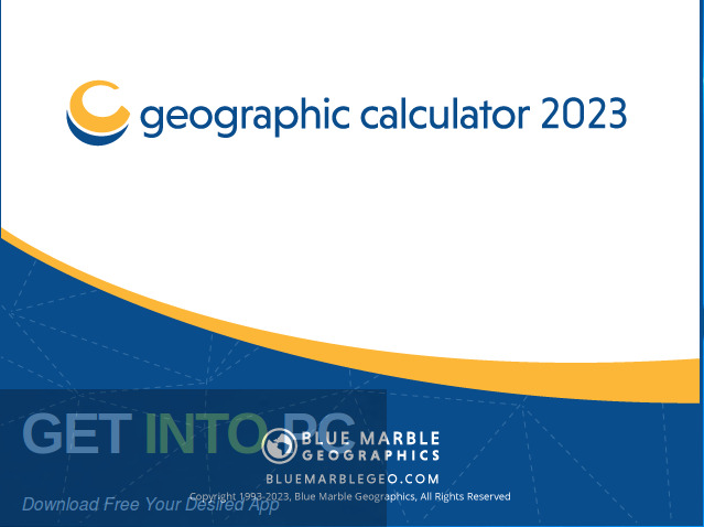Download Blue Marble Geographic Calculator 2023 Free Download