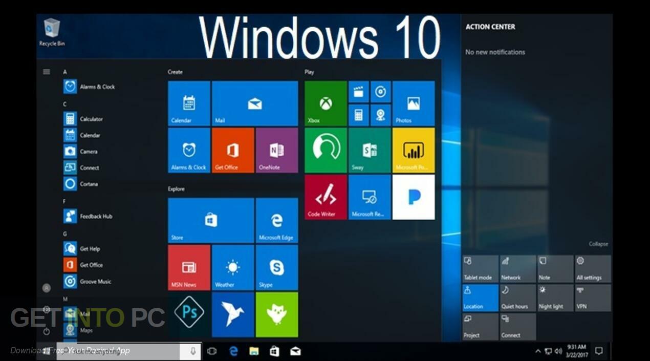 Windows 10 Pro DEC 2022 Free Download