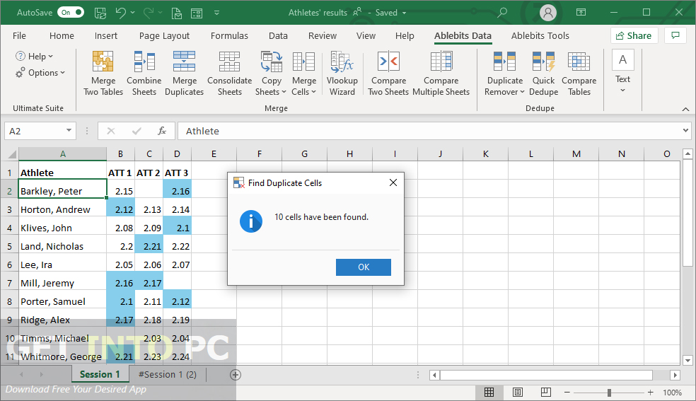 AbleBits Ultimate Suite for Excel 2022 Offline Installer Download