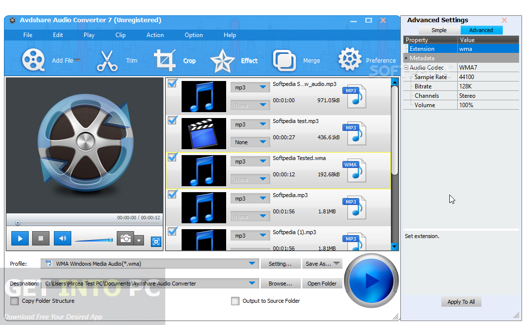 Avdshare Audio Converter 2023 Offline Installer Download