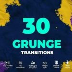 VideoHive – Grunge Transitions [AEP] Free Download