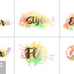 VideoHive – Water Colour Titles -V2 [AEP] Free Download