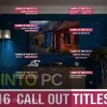 VideoHive – Call Out Titles Pack [AEP] Free Download