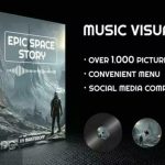 VideoHive – Epic Space Story Music Visualizer [AEP] Free Download