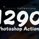 CreativeMarket – 1290 Photoshop Actions [ABR] Free Download