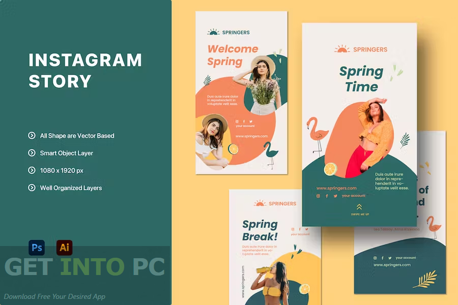 Envato Elements - Promotion Instagram Stories - 335 PSD Latest Version Download